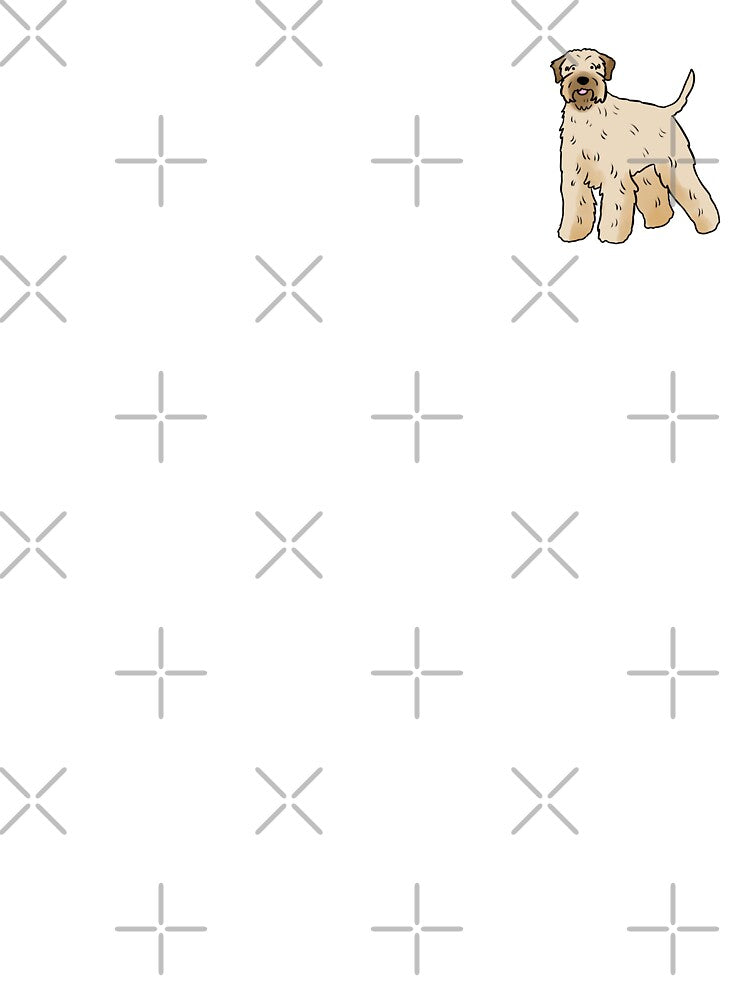 Soft coated wheaten terrier cute illustration by Yarafantasyart