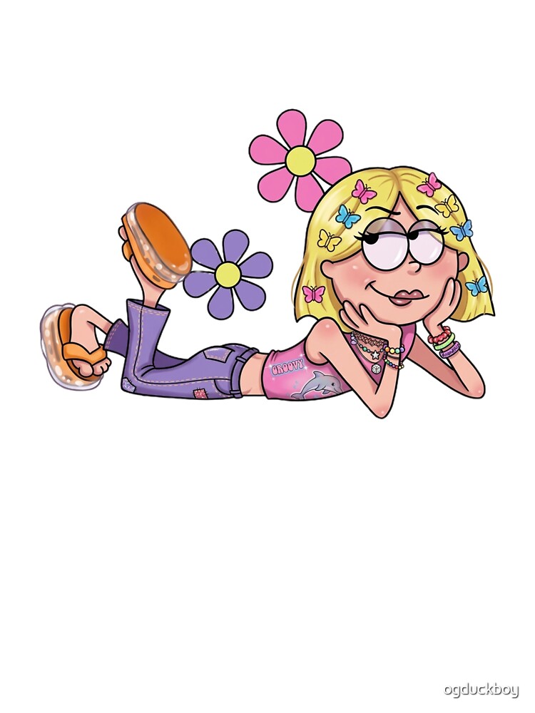 Y2K Lizzie McGuire Flower Art - Retro 2000s Aesthetic by ogduckboy