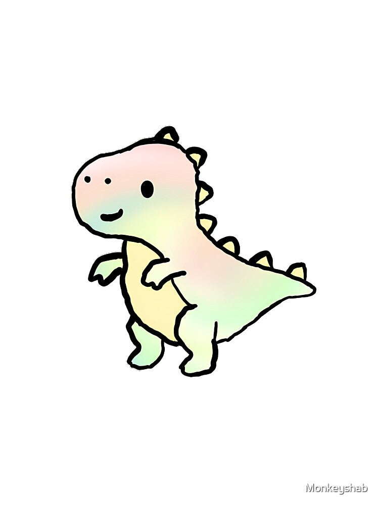 Pastel T-Rex by Monkeyshab
