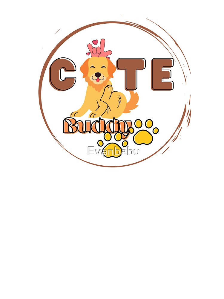 Cute Dog Buddy by Evanbabu