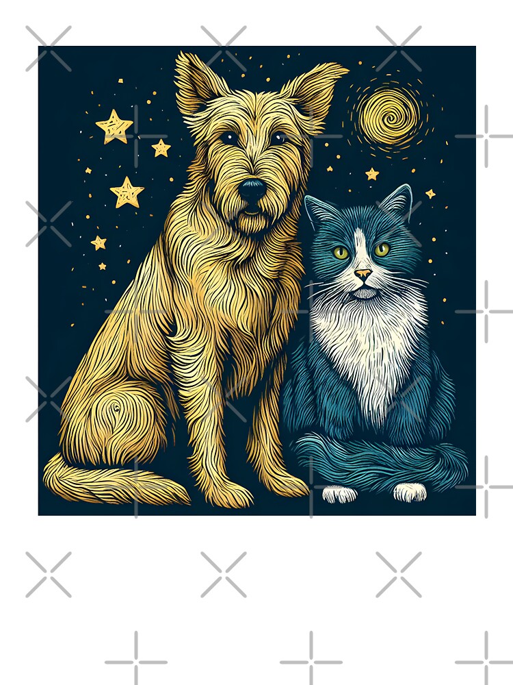 Dogs and cats are friends forever. by ArisaHong