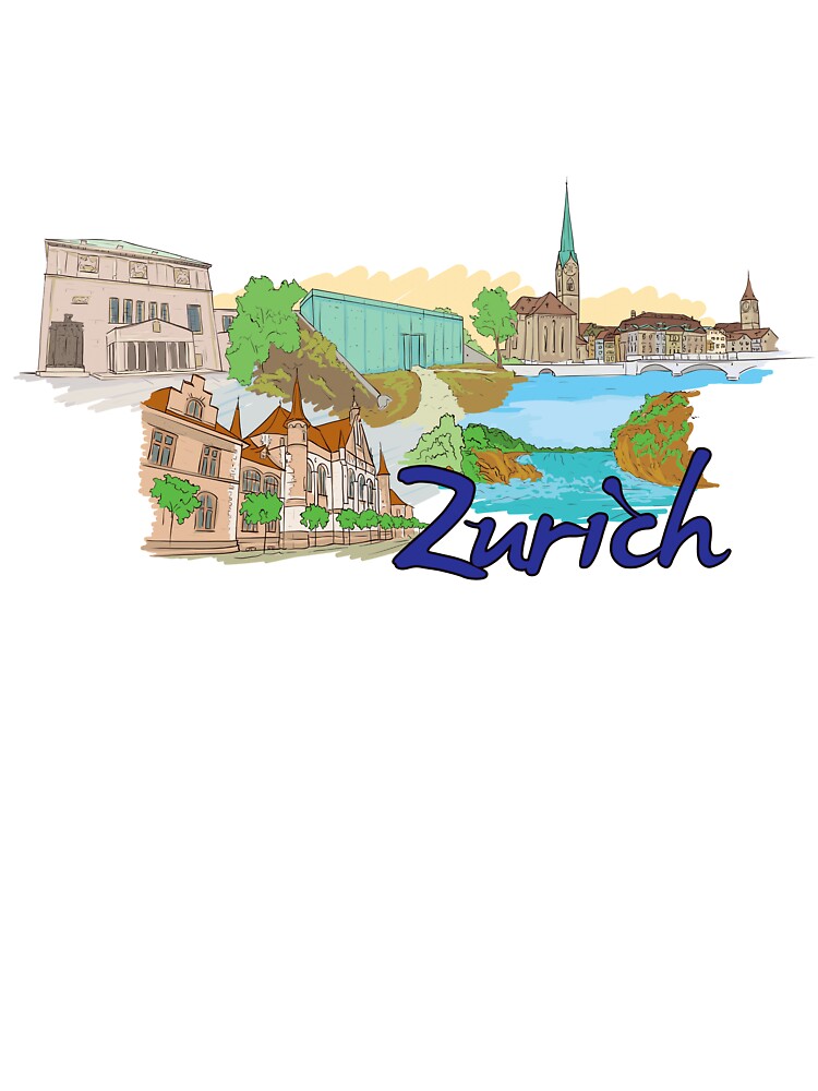 Zurich Switzerland - Beautiful Places Around The World by Ding-One