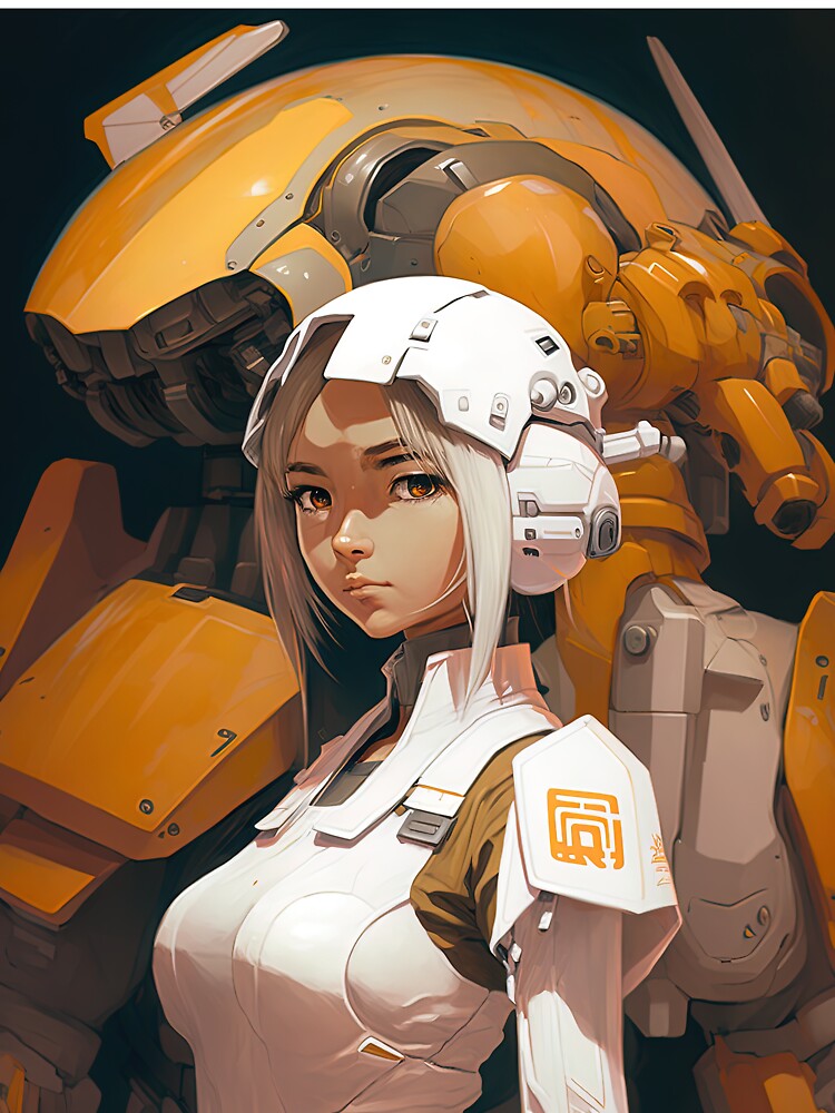 Japanpunk Space Guardian by Retro Type