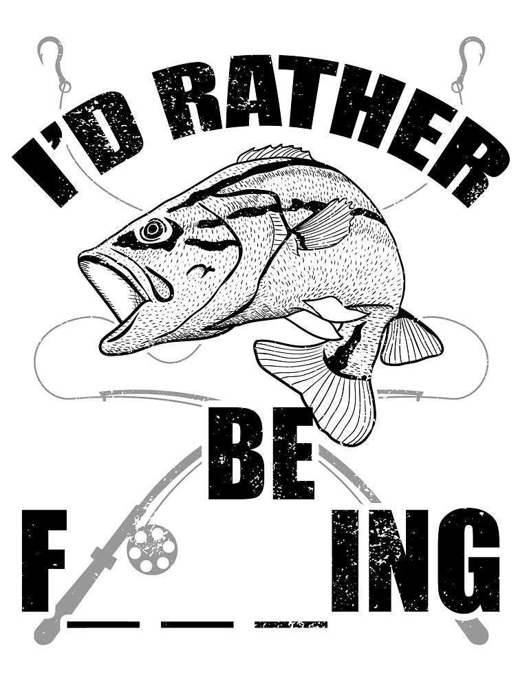 Id Rather Be Fishing T-Shirt by AllStarMerch