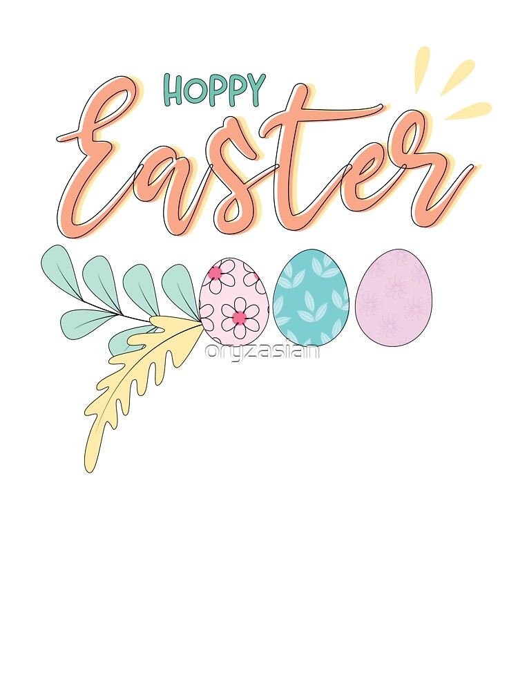 Happy Easter, Easter egg, Easter Design by oryzasian