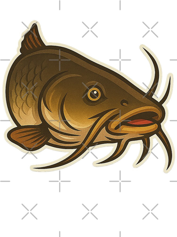 Catfish Png, Catfish Clipart, Fishing Png, Fish Png, Catfish Sublimation Png, T-Shirt Design, Digital Download by DigiBloom24