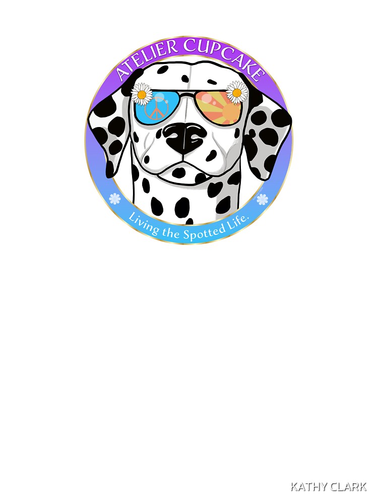 Dalmatian Living the Spotted Life by Atelier Cupcake