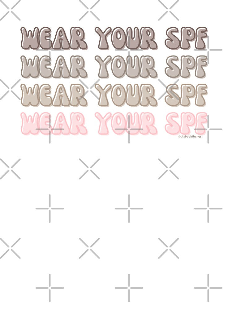 Wear your SPF, wear your sunscreen, spf daily, v2 | lilsboobthangs by lilsboobthangs