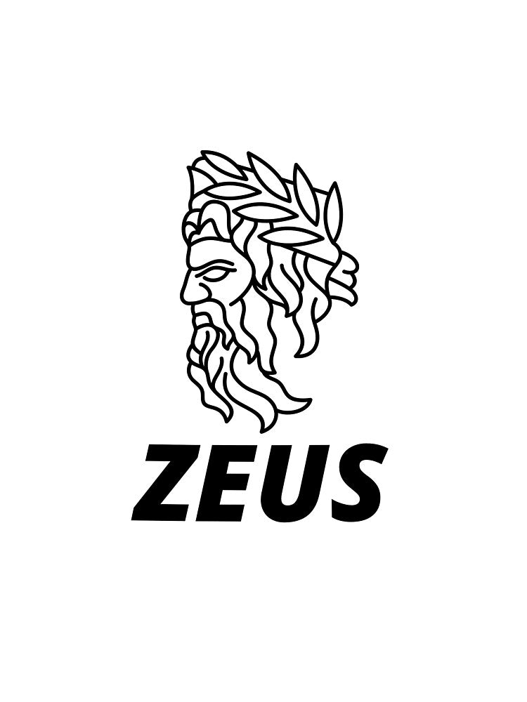 Zeus Stylish | Greek Gods by argentdesignco