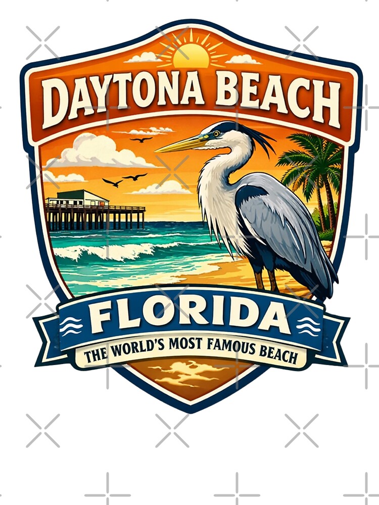 Daytona Beach, Florida by Myra365Art