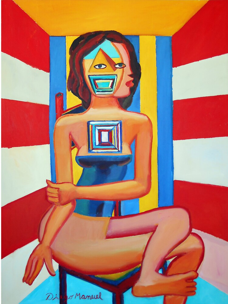 woman in the chair by Diego Manuel Rodriguez