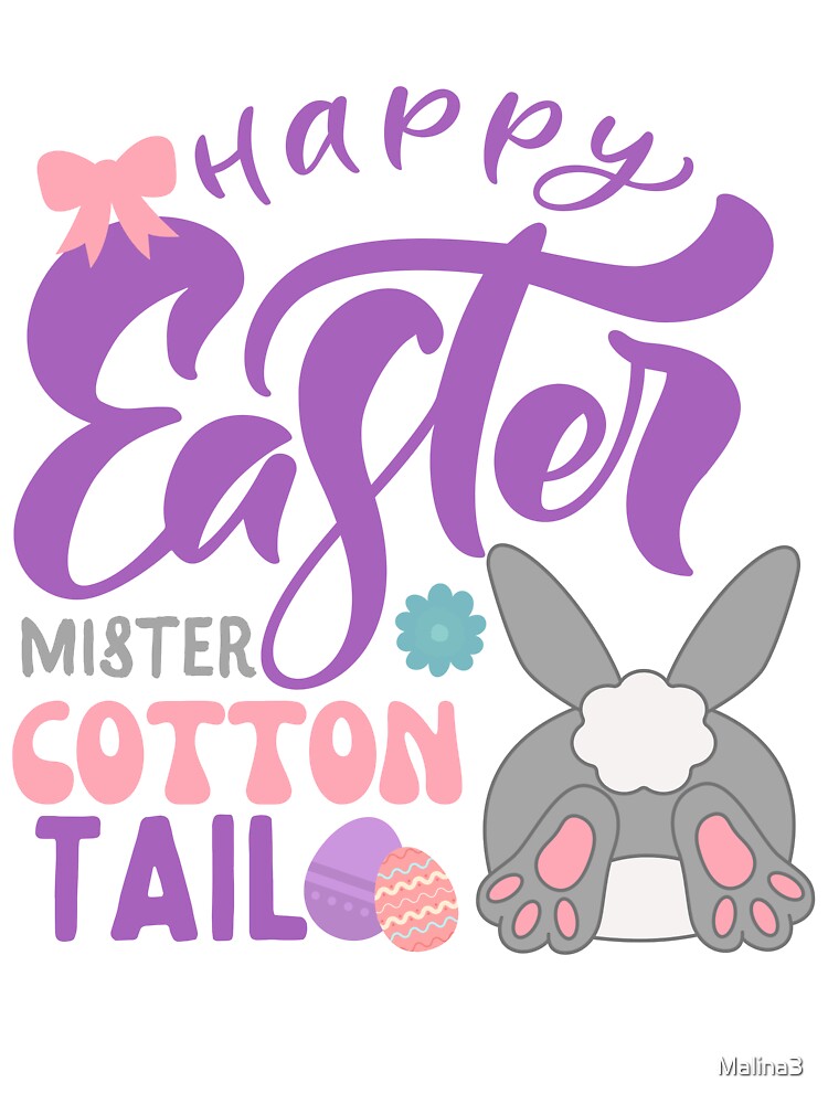 Happy Easter Mister Cotton Tail by Malina3