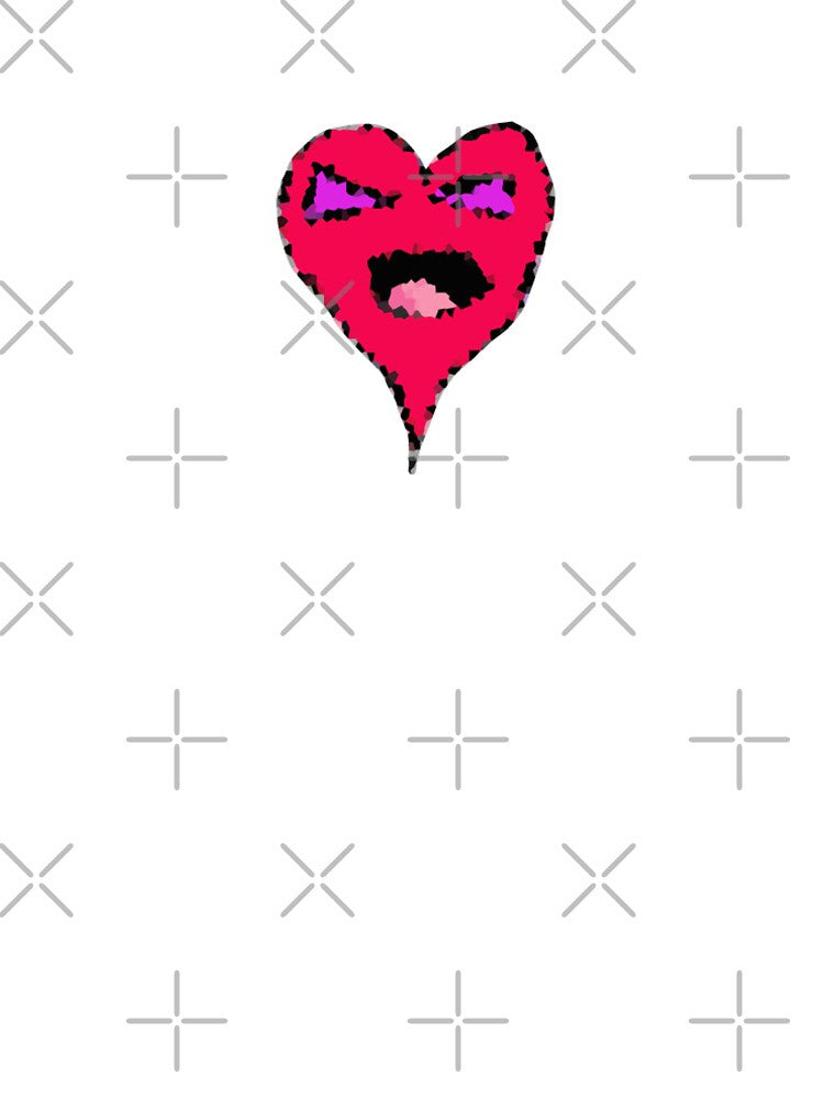 Valientes day pixelated game heart by Coffeemerc117