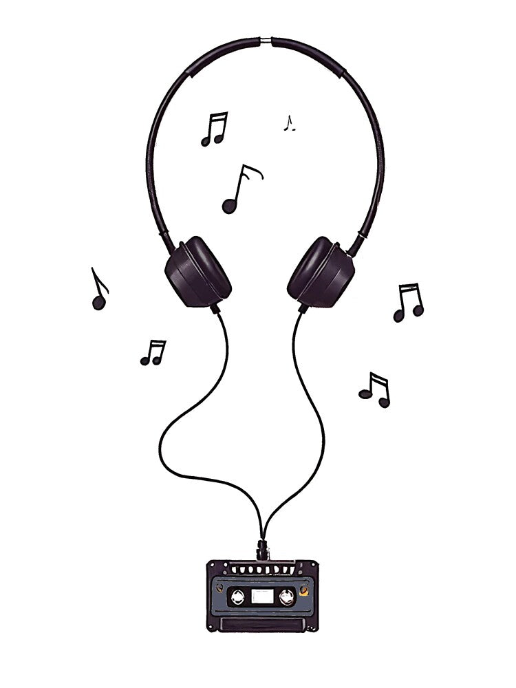Cassette tape by Inklivion