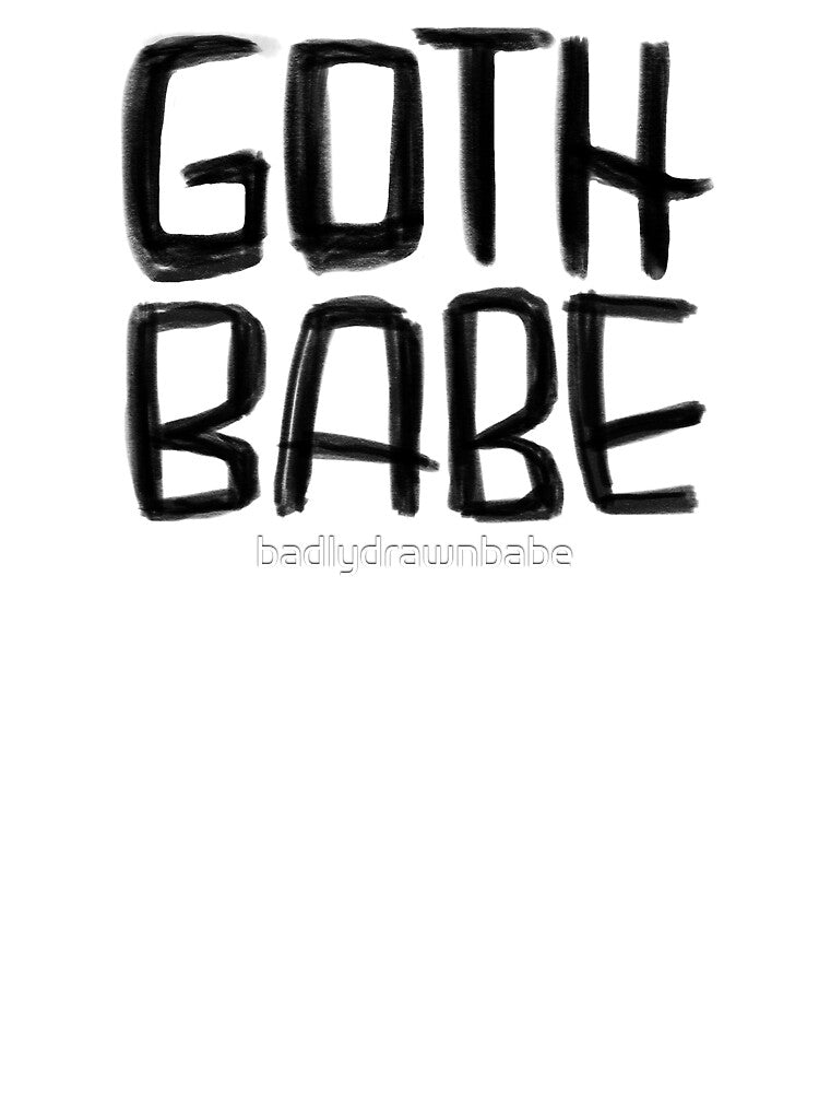 Goth Babe by badlydrawnbabe