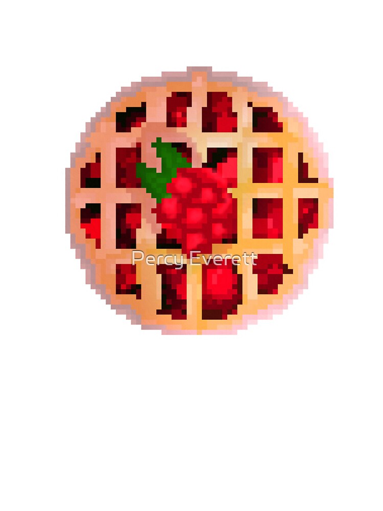 Pixel art Cranberry Pie by Percy Everett