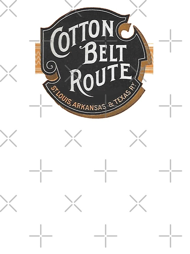 Vintage Cotton Belt Route - St Louis Arkansas and Texas Railway by QuayTradingCo