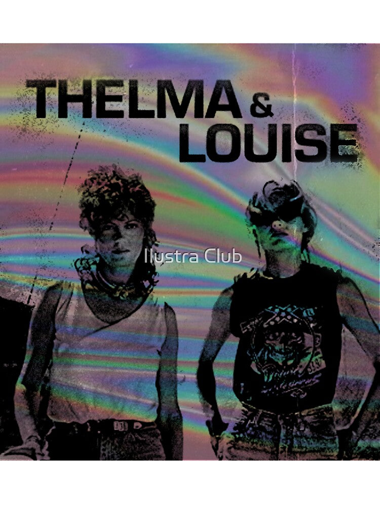 Thelma & Louise retro by Ilustra Club
