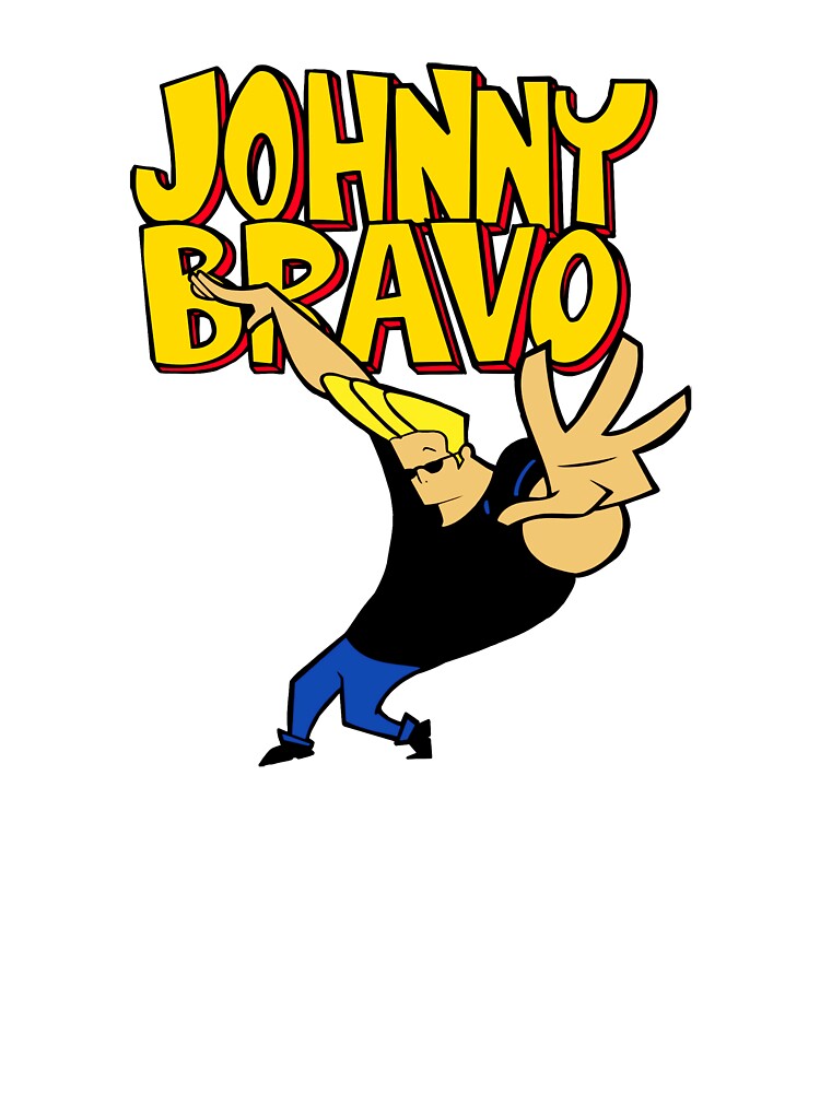 Johnny Bravo Cool Confident Cartoon Pose by Dennisrodman25