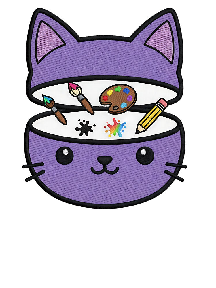 Artist Cat by MindStitches