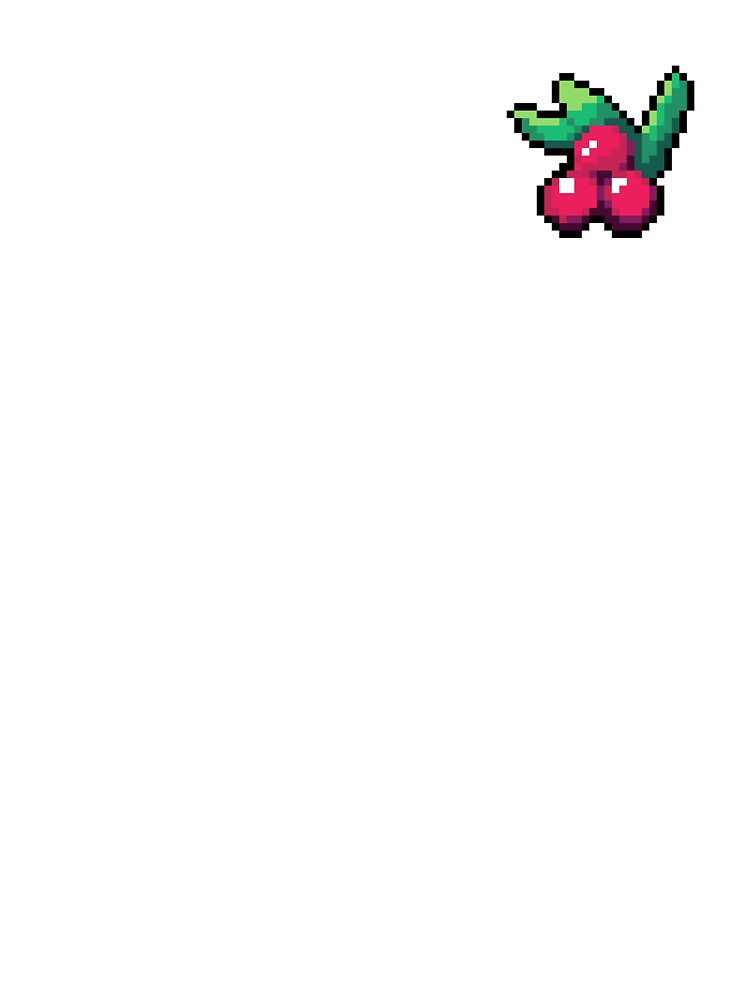 Pixel Cranberry - pixel food art by LittleFoodShop