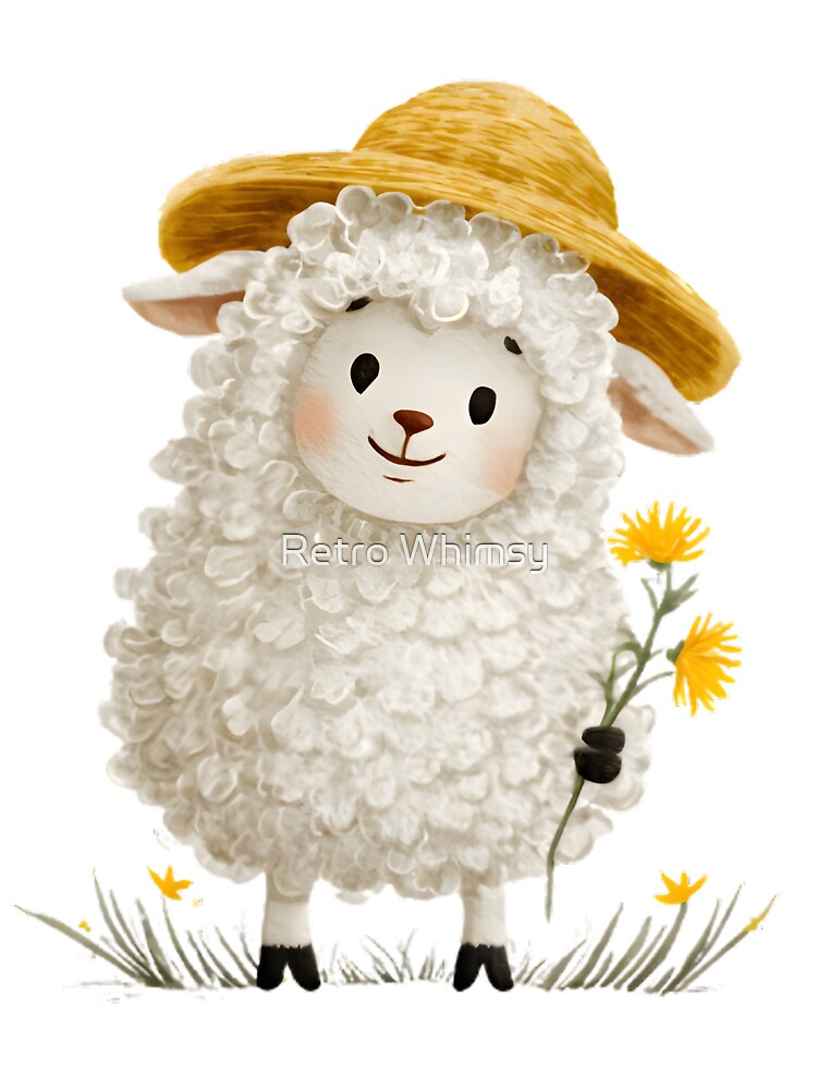 Stylish Sheep by Retro Whimsy