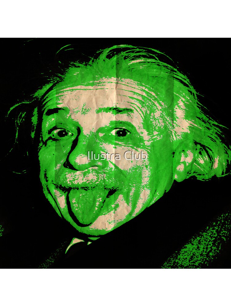einstein pop art by Ilustra Club