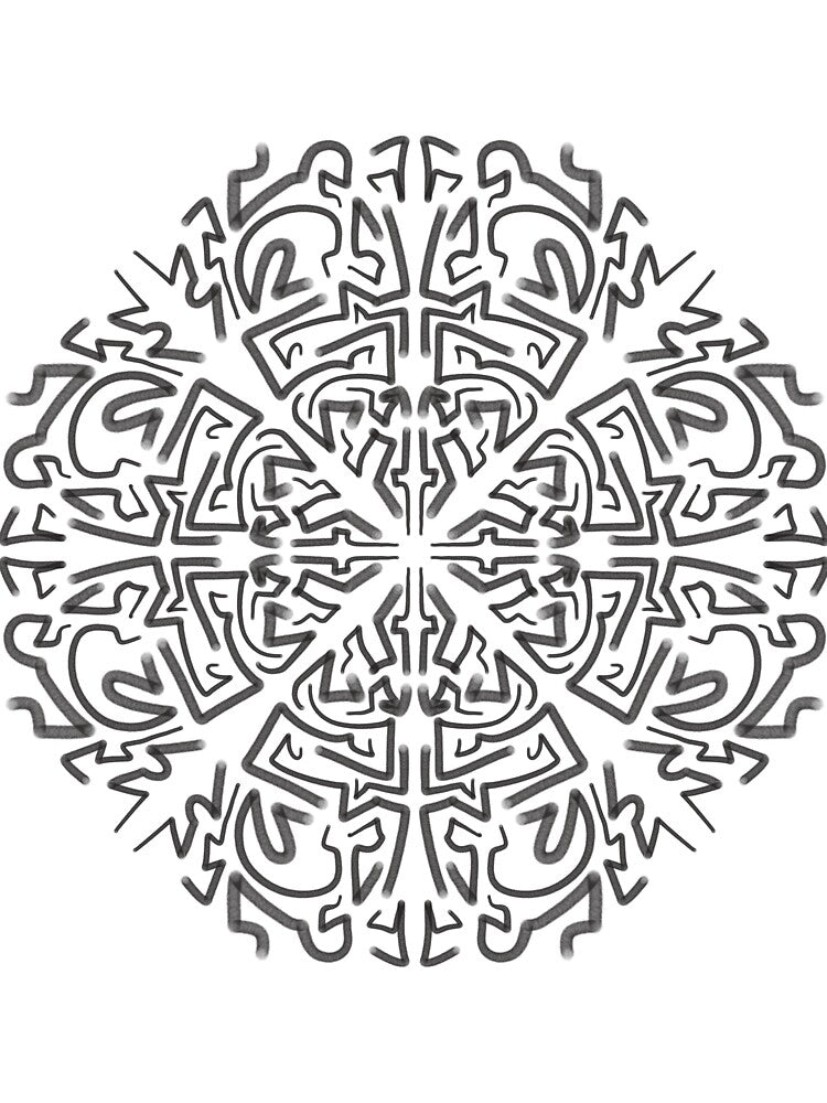 Graffiti Spray Mandala Collection #1 by Patryk Lopatko