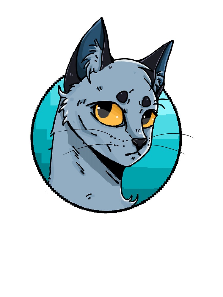 Cat Pixel Art by Roseartisteee