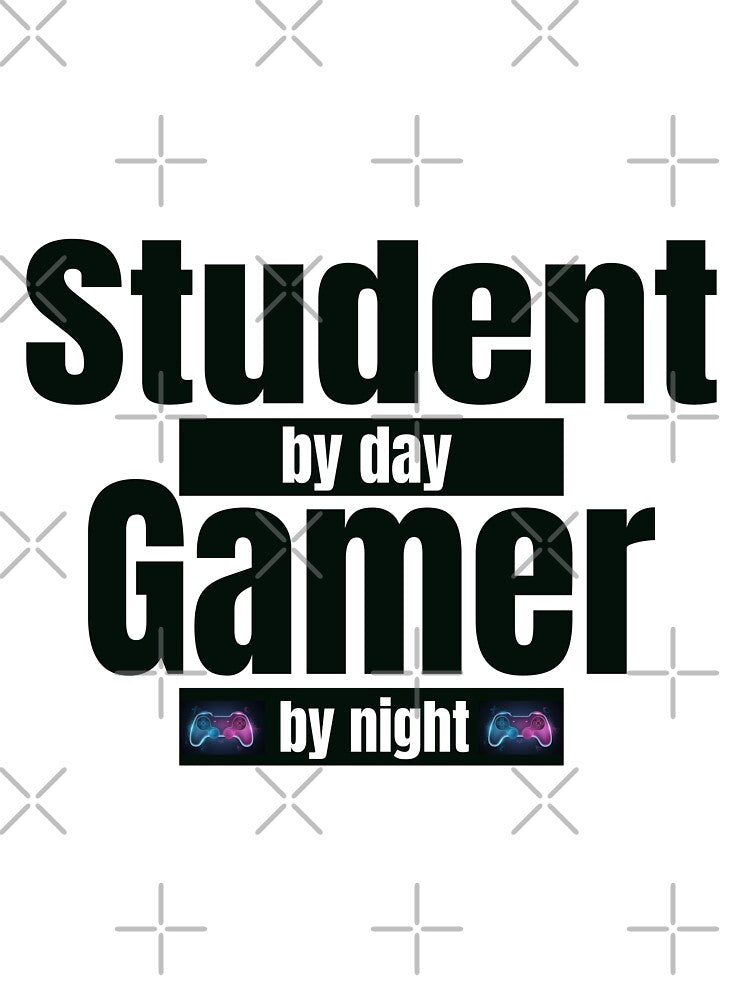 student by day Gamer by night by Ahmed farouk