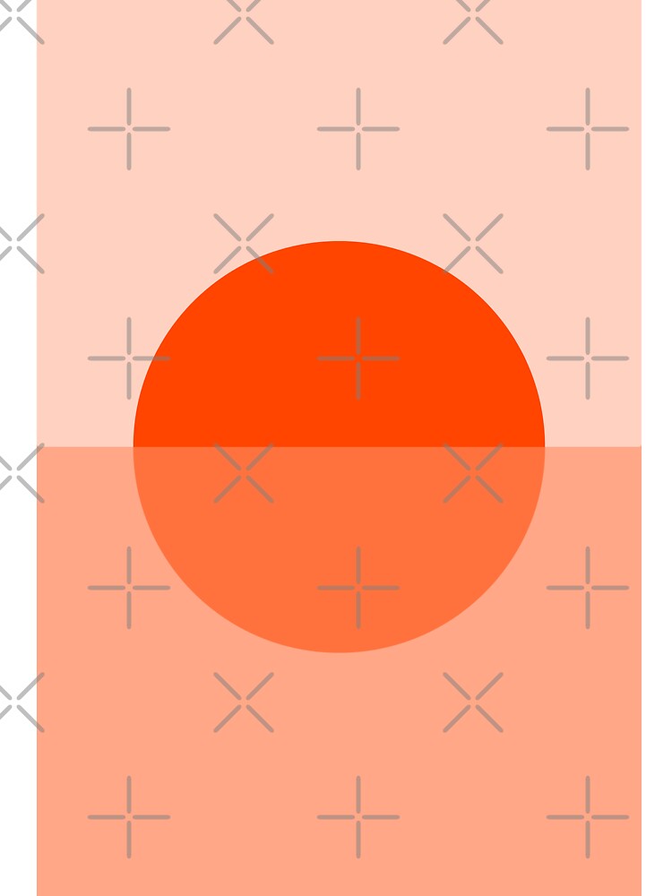 Modern Pop - Semi Circles - Orange by Sweetie Spicy