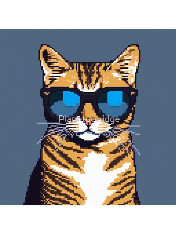 Pixel art cat by Planetporridge