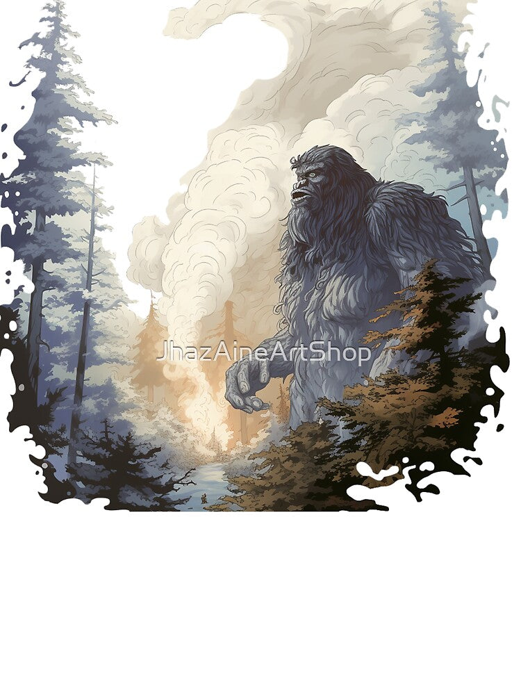 Big foot Skating | PNG Sublimation by JhazAineArtShop
