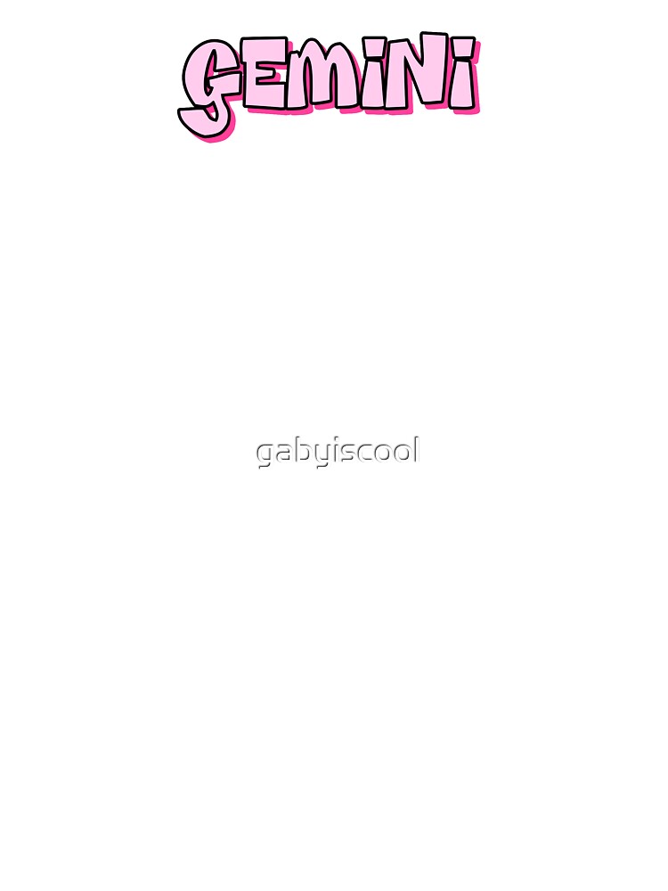 Gemini Y2k pink by gabyiscool by gabyiscool