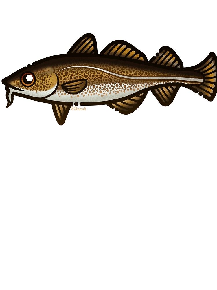 Atlantic Cod by Okamuiiii