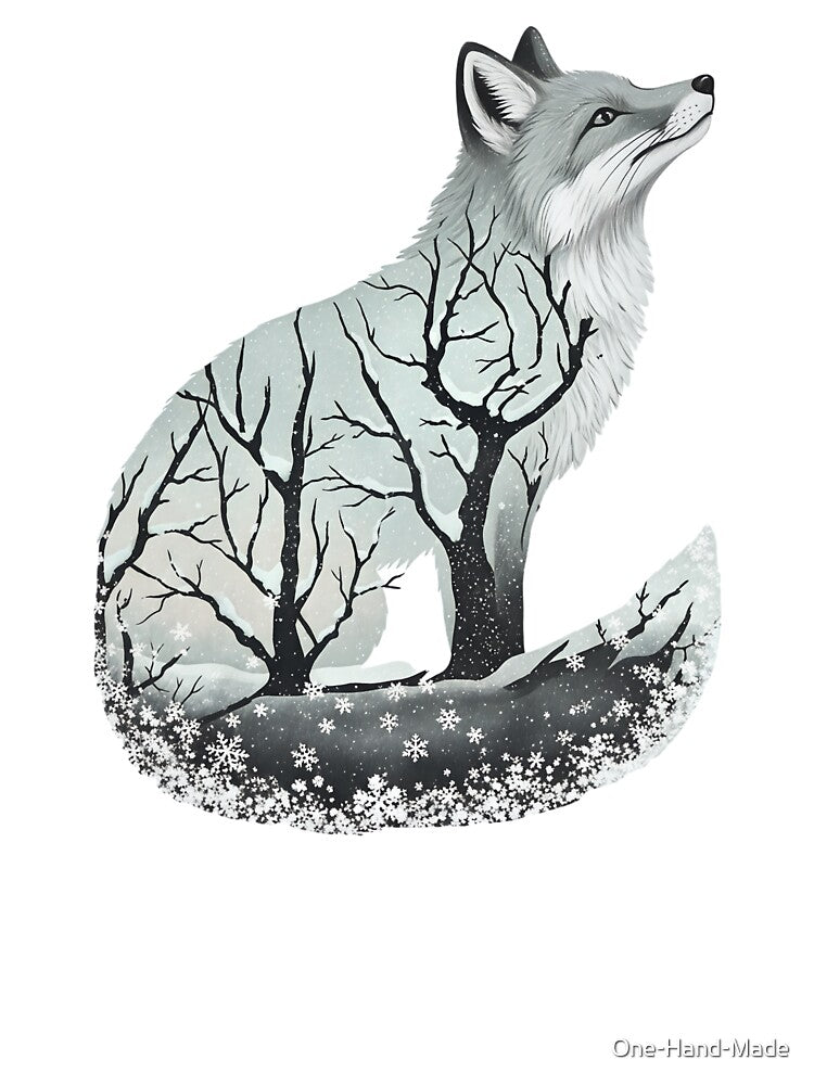 Fox and Winter by One-Hand-Made