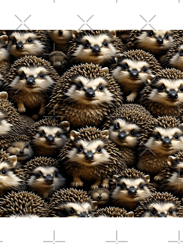 [AI Art] Plenty of hedgehogs by Sissle