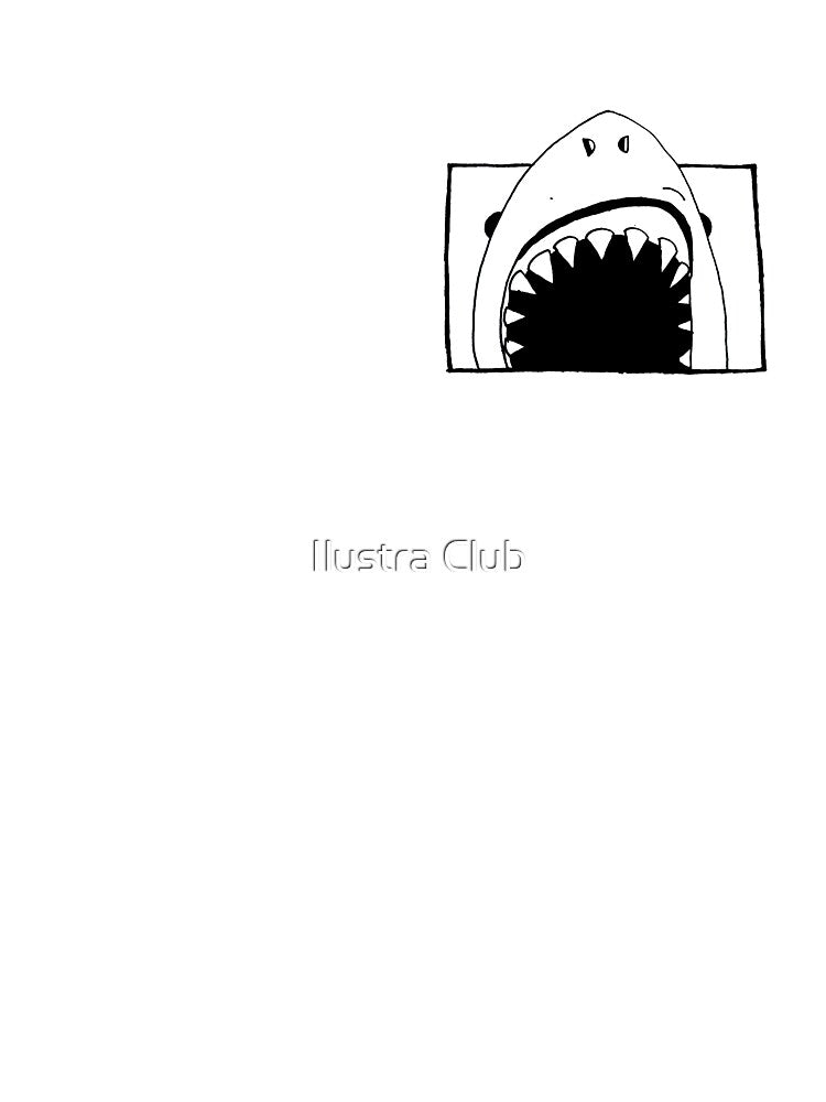 shark artwork by Ilustra Club