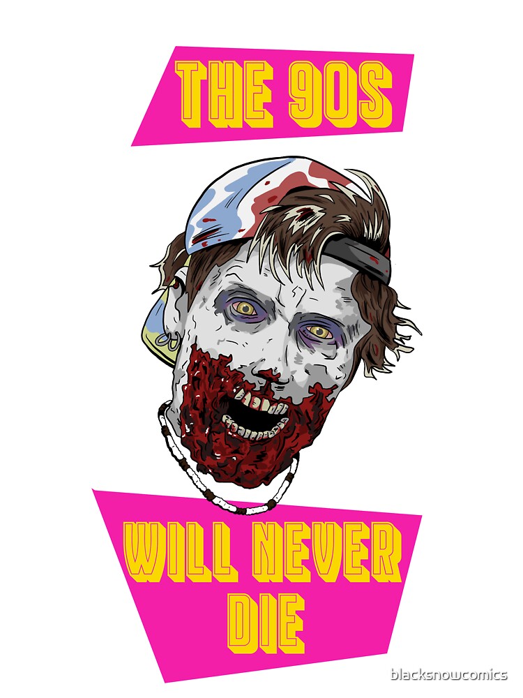 90s Zombie by blacksnowcomics