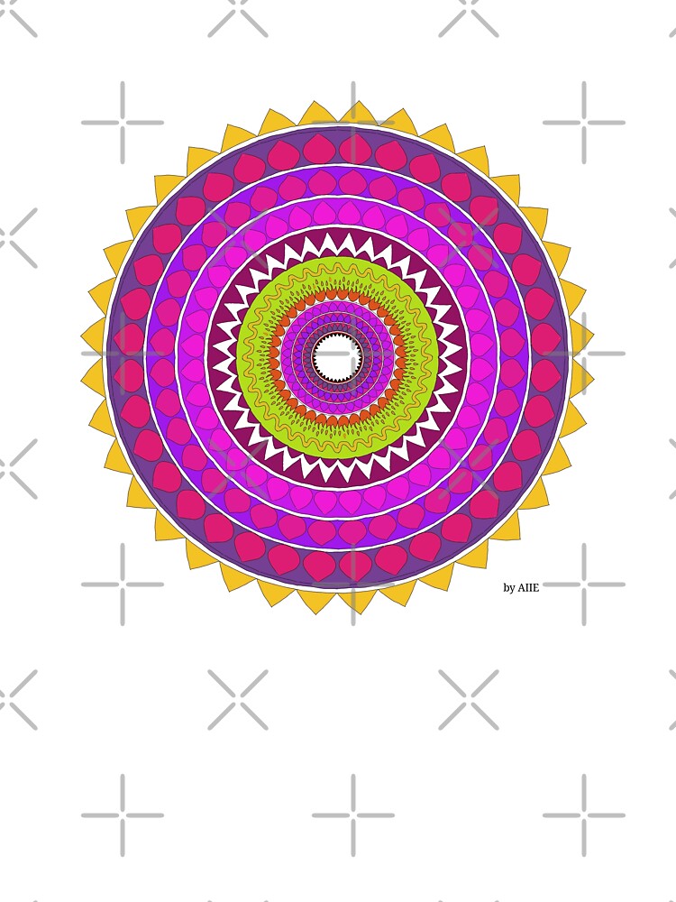 Mandala #2 of transformation and protection by AIIMAGENEDITION
