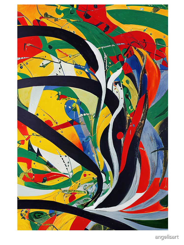 Modern abstract Art No14 by angelisart