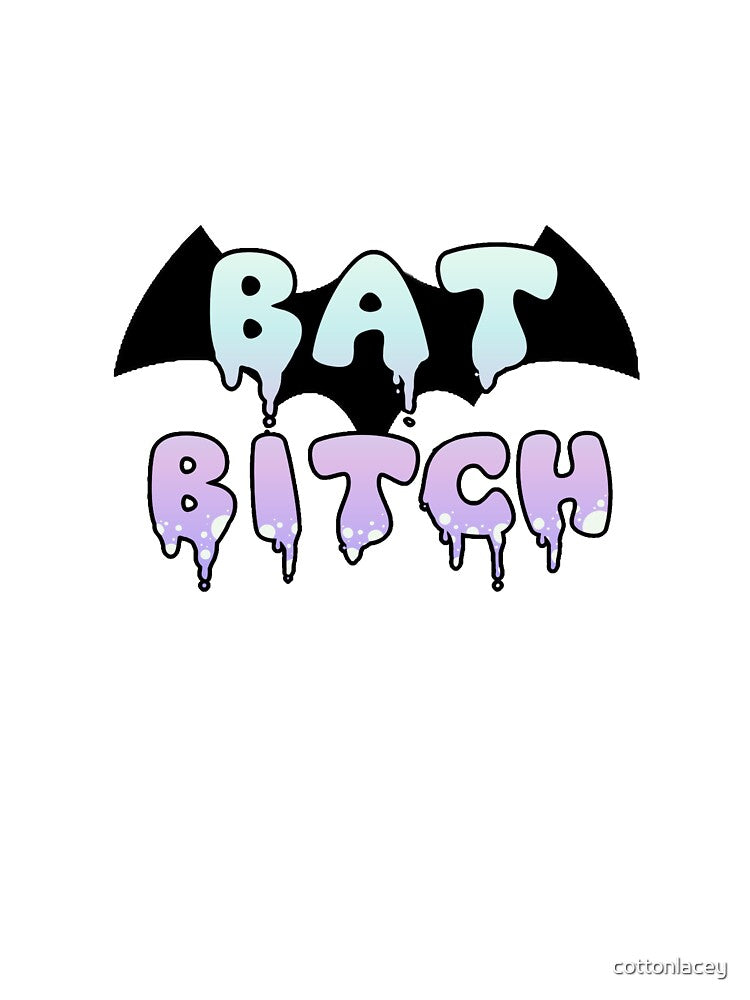 BAT BITCH (rainbow 1) by cottonlacey