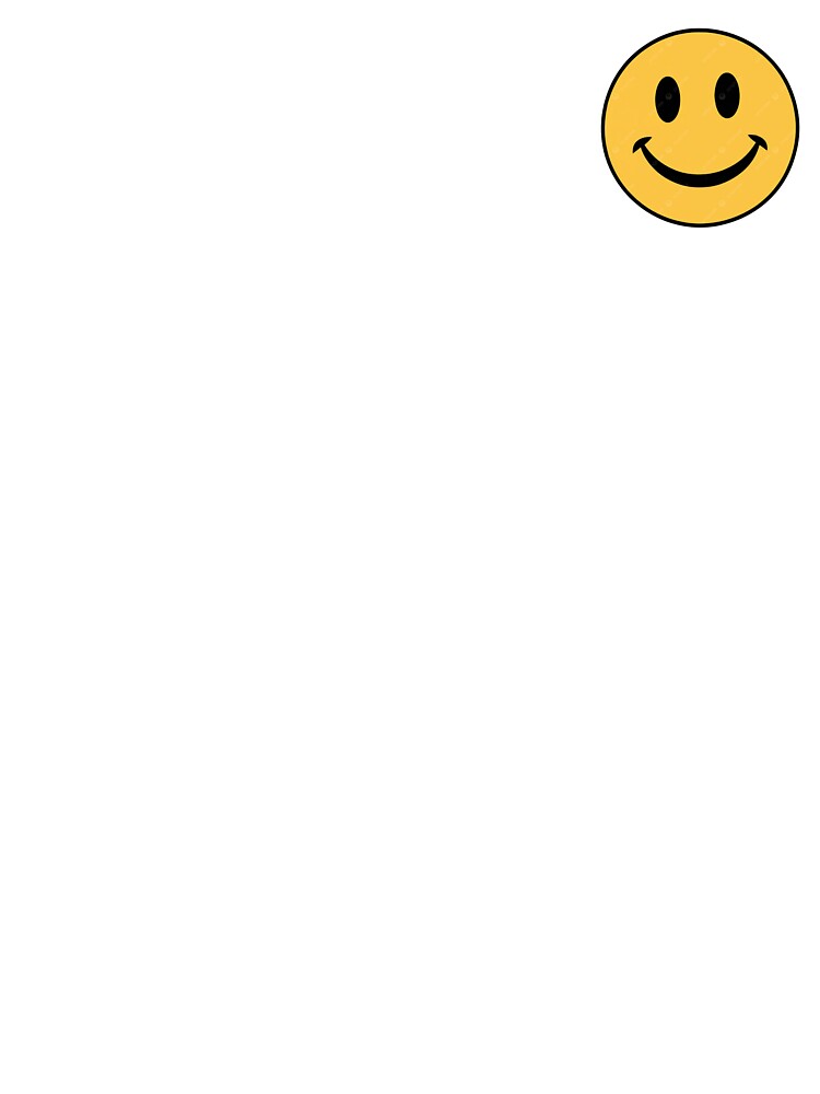 Yellow Smiley Face by SnazzleLab
