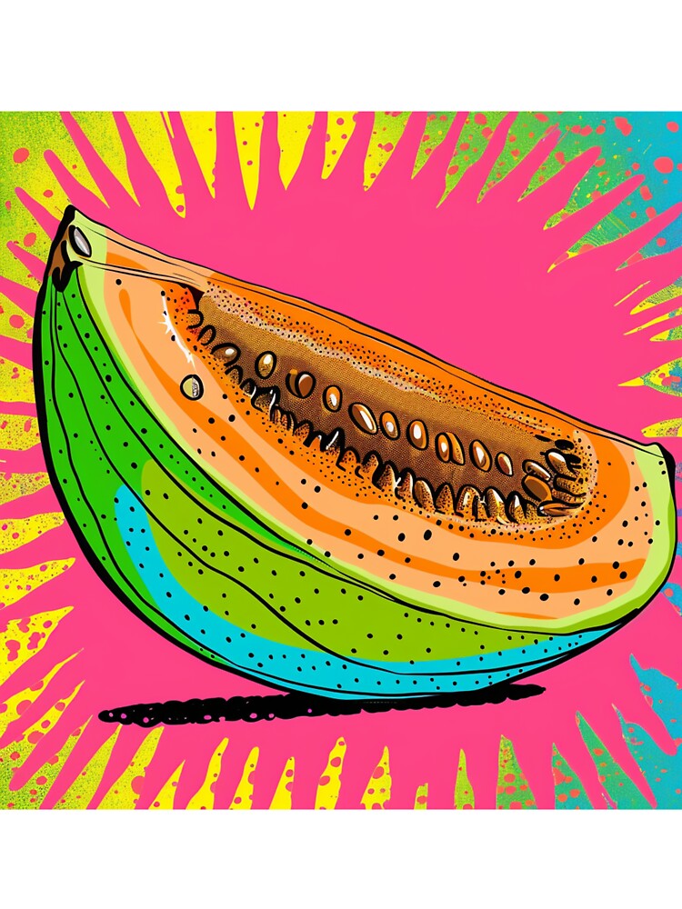 Rockmelon Pop Art 1 by AstroRisq