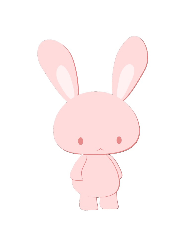 Pink Cute Rabbit by MinezJi15
