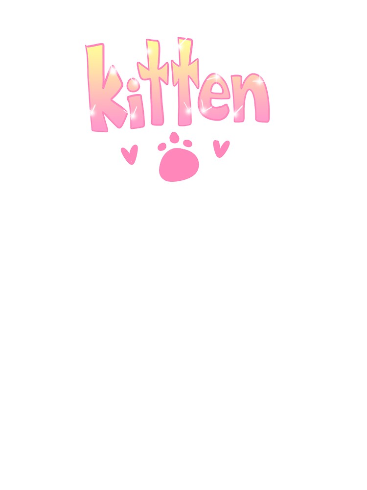 Pink and Yellow Kitten by gross-girl99