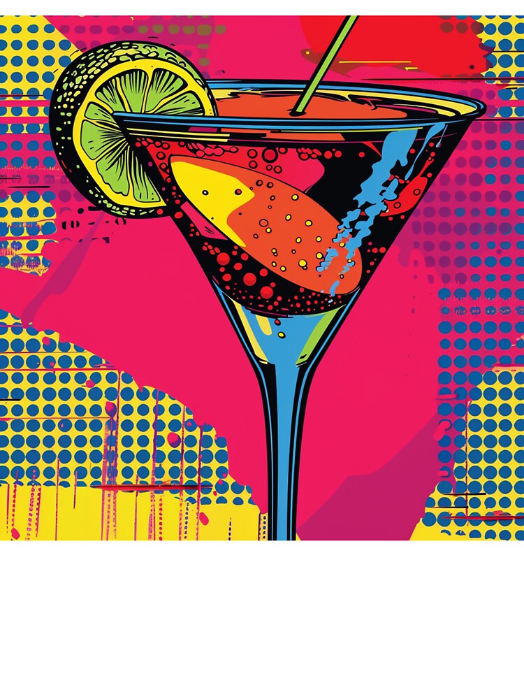Cocktail Pop Art 2 by AstroRisq