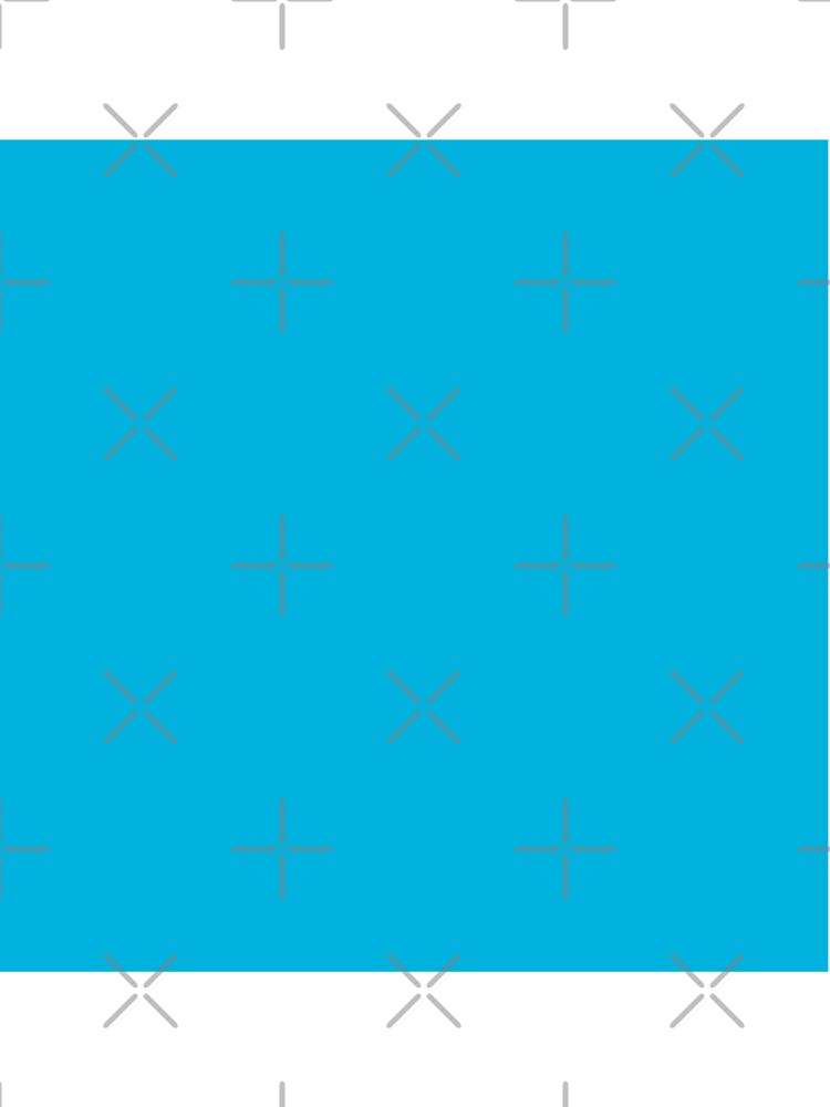 Plain Solid Color Cyan Blue 3 by mimihuang creations