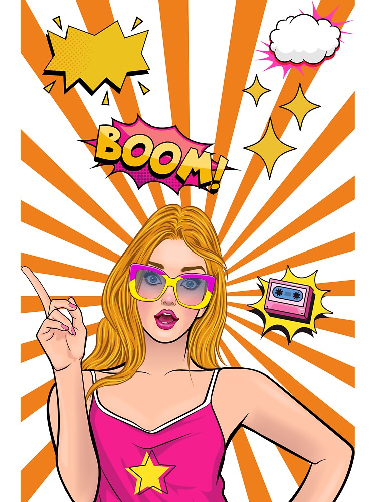 Pop Art Girl by Anisha  Vaz