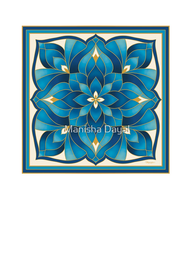 In Bloom - Blue by Manisha Dayal
